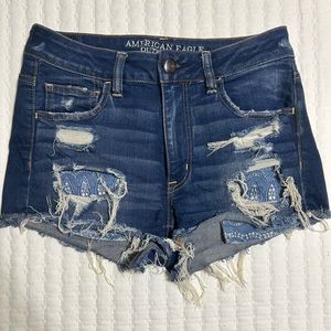 American Eagle High Rise Shortie